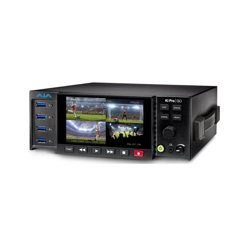 AJA Ki Pro Go Multi-Channel HD H.264 USB 3.0 Recorder and Player image 1
