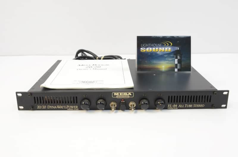 Mesa Boogie 20/20 Dyna Watt Power Amplifier image 1
