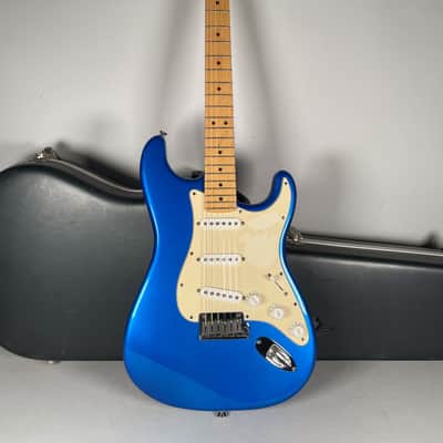 2004 Fender American Series 50th Anniversary Stratocaster Chrome Blue w/OHSC image 1