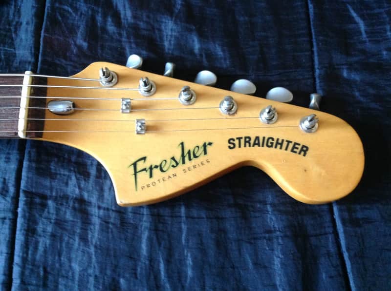 1980 - 1981 Fresher Japan Straighter Protean Stratocaster Walnut
