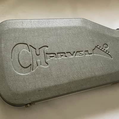 1980's Charvel Jackson Model 1 2 3 4 Series Grey Chainsaw Electric Guitar Case image 2