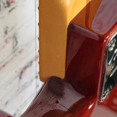 Fender - 2019 Rarities Flame Ash Top Stratocaster Electric Guitar - Plasma Red Burst - with OHSC - x0763 - USED (MMM-110207) image 13