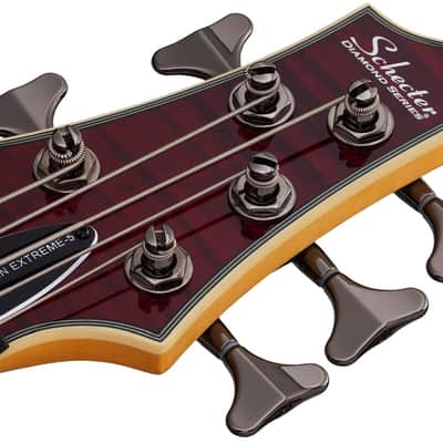 Schecter Omen Extreme-5 Active 5-String Bass Black Cherry image 5