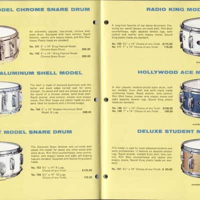 Slingerland 14" 10-Lug Resonant Snare Drum Rim/Hoop Stick-Saver Buddy Rich/Super image 10