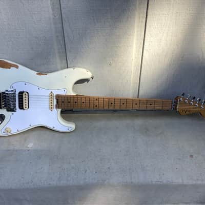 EVH Frankenstein Series Relic White With Upgrades image 2
