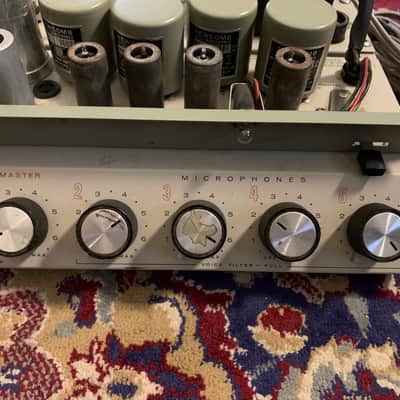 Newcomb 5-Channel 1960s Tube Mixer Model K5-400 image 4