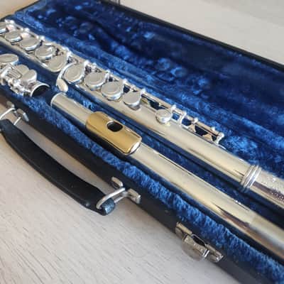 Gemeinhardt 50 Series - Gold Lip Plate Silver Plated image 3