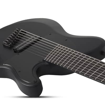 Schecter PT-8 MS Black Ops Satin Black Open Pore image 2