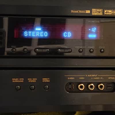 Denon Denon AVR-883 discrete 6-channel A/V receiver 90s - Black image 2