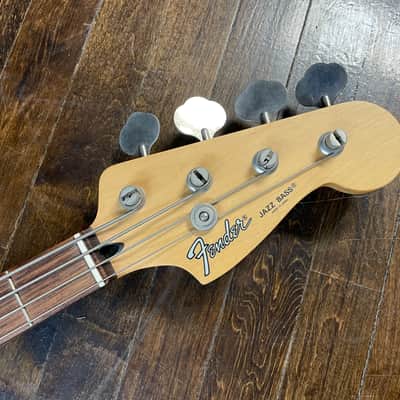 Fender Japan Jazz Bass Standard Electric Bass Candy Apple Red MIJ image 8