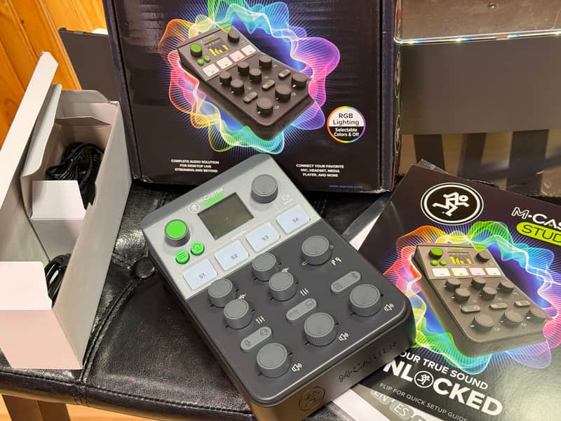 Mackie M-Caster Studio Live Streaming Mixer 2025 image 1