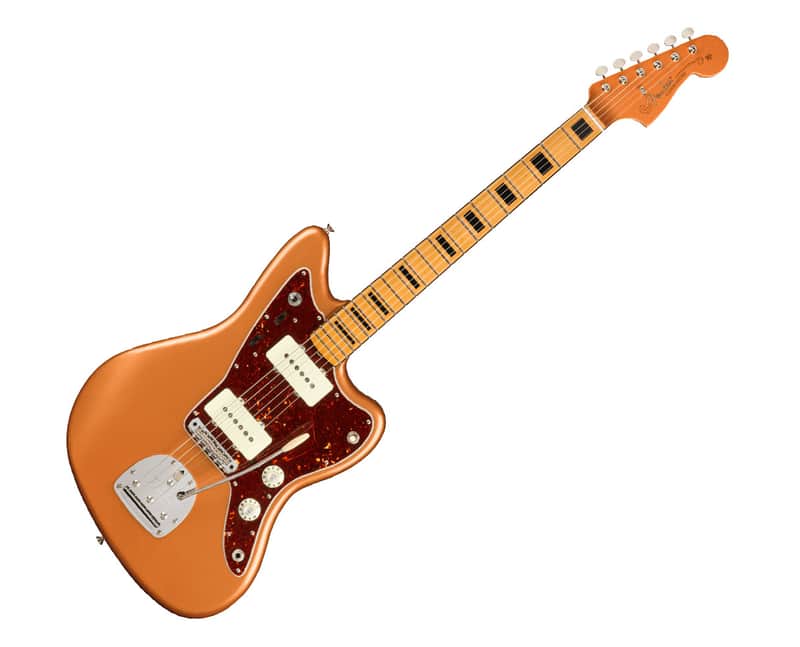 Used Fender Troy Van Leeuwen Signature Jazzmaster - Copper Age w/ Maple FB image 1