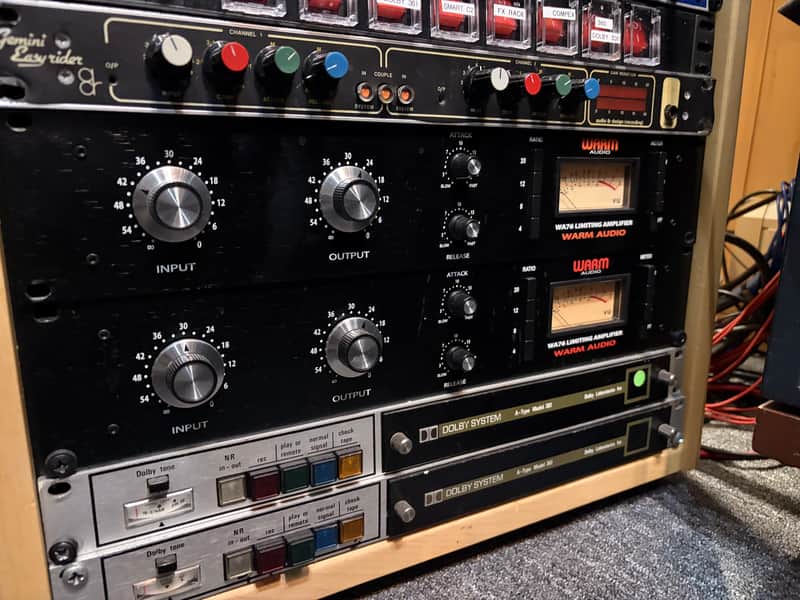 Warm Audio WA76 Limiting Amplifier 2014 - Present - Black image 1