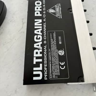 Behringer Ultragain Pro-8 Digital ADA8000 8-Channel Mic Preamp with A/D Converter 2000s - Black / Silver image 6