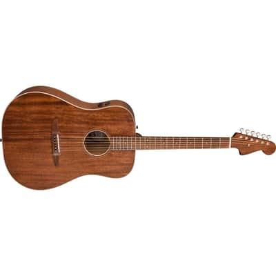 Fender Redondo Special Dreadnought Acoustic Electric Guitar, Pau Ferro Fingerboard, Natural image 10