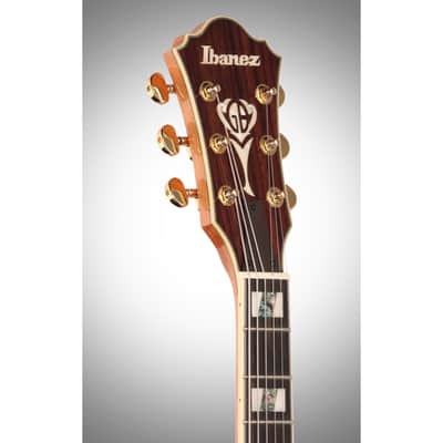 Ibanez LGB30 George Benson Electric Guitar, Natural, with Case image 8