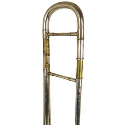 Vintage Conn 4H Artist Trombone with Damaged Case image 5