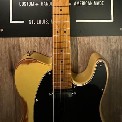 Big River “Moses” T-Style • Aged Butterscotch Nitro • Roasted Maple Neck • A5 Vintage 50’s P/U’s image 6
