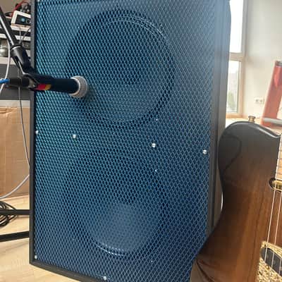 TONE55 Audio 212 150-Watt 2x12" Guitar Speaker Cabinet 2025 Black - Metalblue grill image 7