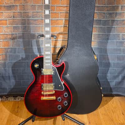 STUNNING Gibson 2024 Custom Shop Les Paul Custom Red Widow w/ OHSC AMAZING! image 1