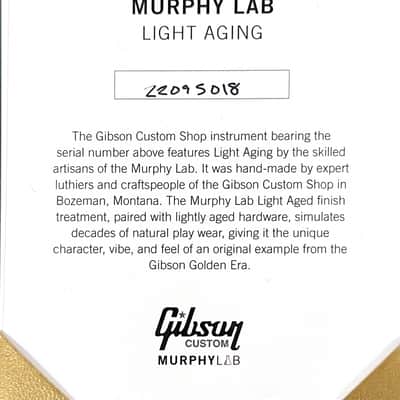 Gibson Custom Shop 1963 Dove Murphy Lab Light Aged - Dark Natural #95018 with Original Hard Case image 14