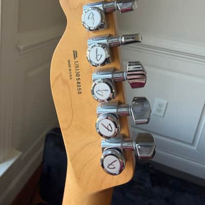 2013 Fender American Deluxe Telecaster Thinline - Olympic White image 10