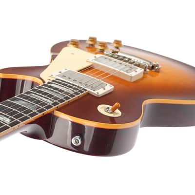Gibson Custom 1958 Les Paul Standard Reissue Iced Tea Burst VOS image 10