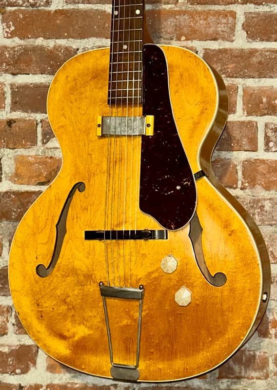 1950's Epiphone Century E422 Hollowbody Natural Blonde Arch Top Jazz Box, Pro Setup & Ships Fast ! image 1