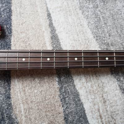 1985 Fender Precision Bass ‘62 Vintage Reissue PB62-55 Metallic Pink Japan MIJ Fujigen image 7