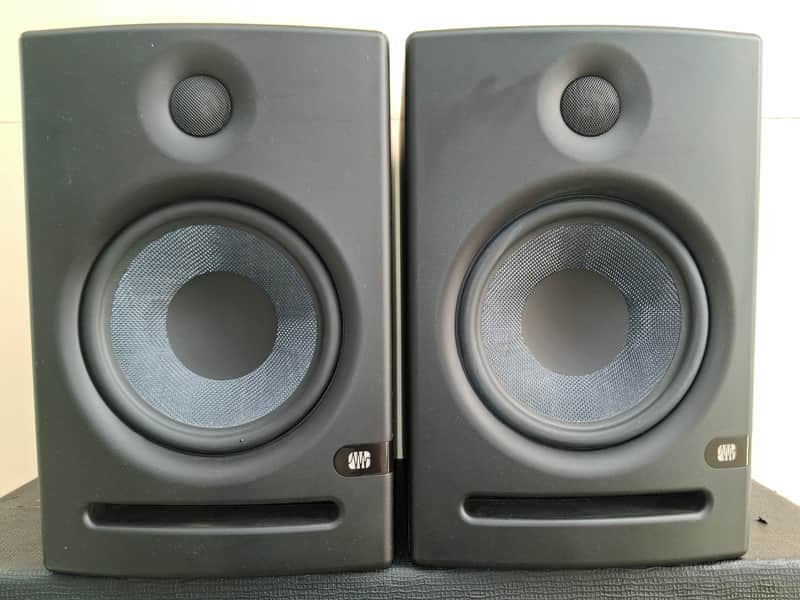 PreSonus Eris E8 2-Way 8" Active Studio Monitor (Pair) 2018 - Black image 1