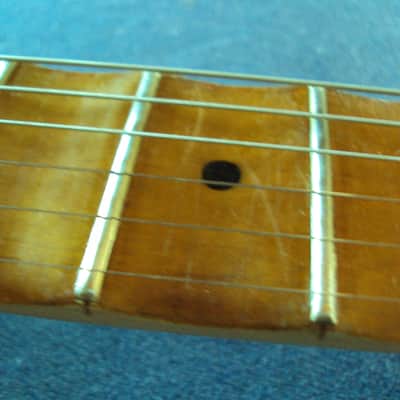 Scalloped Harley Benton ST redburst used HSS playing ala Yngwie,Ritchie&Co! image 4
