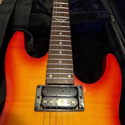 Dean Custom 350 Maple Electric 2010โs - Amber burst image 3