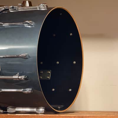 Yamaha 24" Recording Custom Metallic Grey 14x24 Bass Drum BD-924RC MIJ image 3