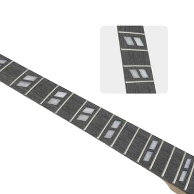 24.75" Mahogany Electric Guitar Neck Rosewood Fretboard 22 Frets Bolt-On No Inlay image 6