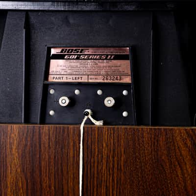 Bose 601 Series II Direct/Reflecting Loudspeaker Pair – Walnut Vinyl Finish image 12