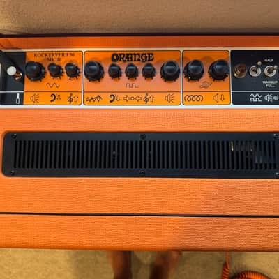 Orange Rockerverb 50 MK III Neo 2-Channel 50-Watt 2x12" Guitar Combo 2023 - Present Orange image 3