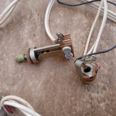 Vintage 1966 Gretsch Viking Electric Guitar Wiring Harness! CTS Pots, Switches, Jack! image 5