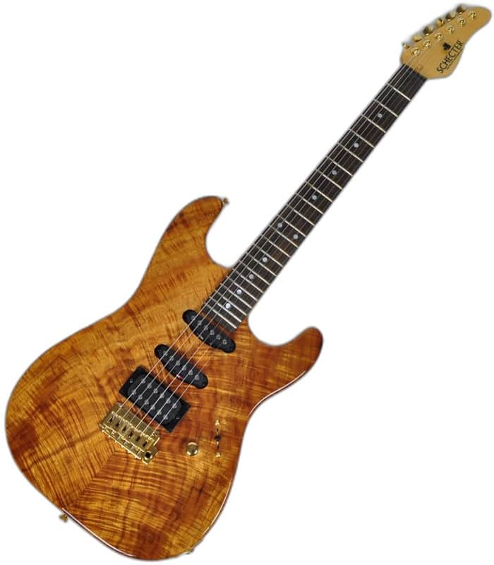 Schecter California Custom Elite Koa Top USA Custom Shop Electric Guitar image 1