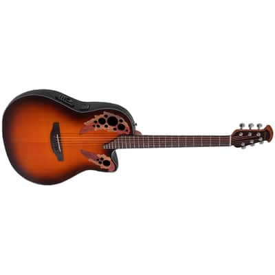CE44 1 G Celebrity Elite Mid Cutaway Sunburst Ovation image 2