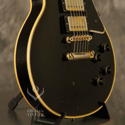 1957 Gibson Les Paul Custom w/3 original PAF pickups + Fretless Wonder HANG TAG! image 10