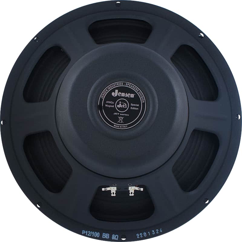 Jensen Blackbird 100 P12-100BB Jet Series 12" 100-Watt 8ohm Guitar Speaker image 1