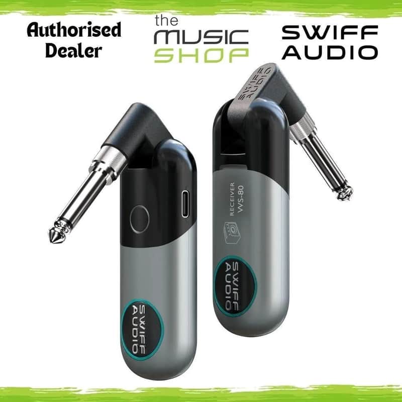 Swiff Audio WS-80 Wireless Guitar/Bass/Instrument System, 3.5/6.3mm Jack - WS80 image 1