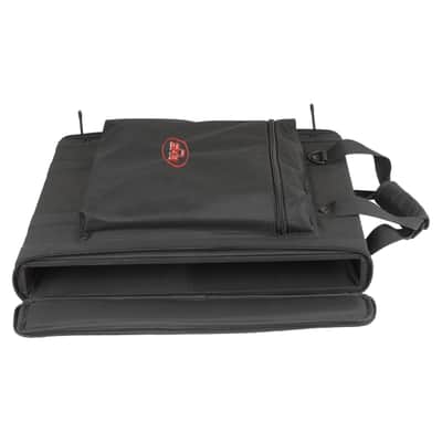 SKB Cases 1U Series Soft Rack Case with Steel Rails, Heavy Duty Zippers, Outer Pocket, and Shoulder Straps, For Wireless Microphone Systems and Pre-Amps image 13
