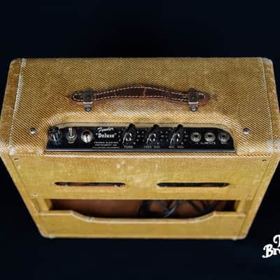 COLLECTOR-GRADE, SN#0099! 1953 Fender Deluxe 5C3 Tweed image 6