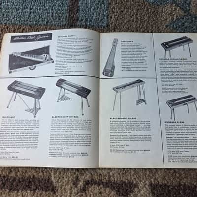 Vintage 1960 Gibson Full-Line Catalog! Rare, Original Case Candy, Paperwork! image 9