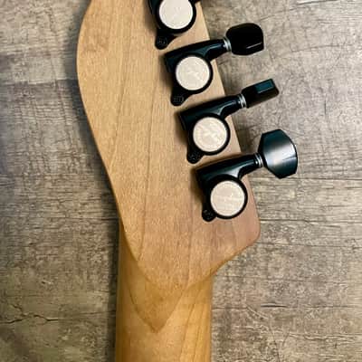 Psychedelic Magic Mushroom Telecaster Custom Build. image 10