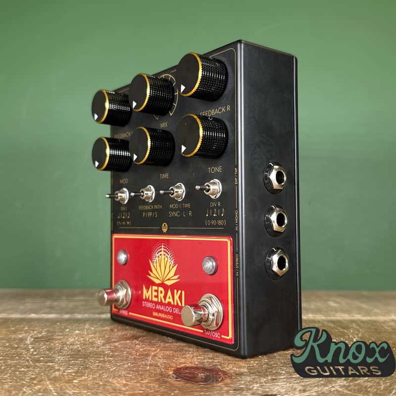 Walrus Audio Meraki Stereo Analog Delay 2024 - Present - Black / Red image 1