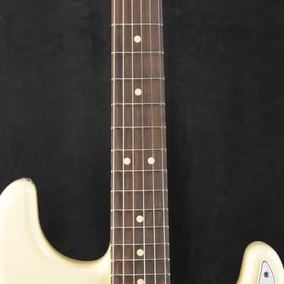 Fender Ritchie Blackmore Stratocaster Olympic White Scalloped Rosewood Fingerboard image 4