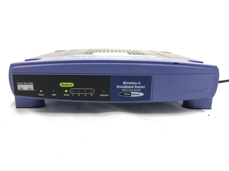 Linksys WRT54G Wireless G Broadband Router #1897 (ONE) image 1