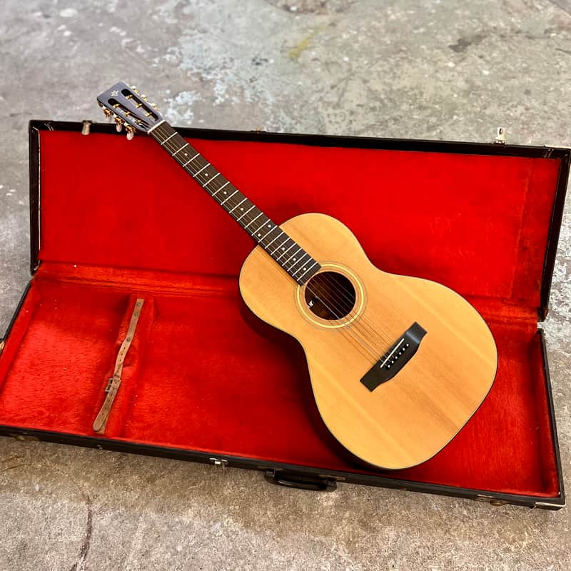 Morris MY-60 Parlor acoustic guitar original vintage MIJ Japan